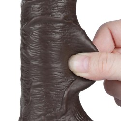 Dildo Dual Layer Piel Deslizante 7.5