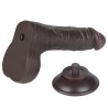 Dildo Dual Layer Piel Deslizante 7.5