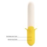 Banana Geek Vibrador con Thrusting USB