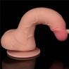 Dildo Dual Layer Piel Deslizante 7.5