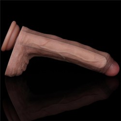 Dildo Dual Layer Silicona 8.5