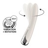 Spinning Vibe 1 Vibrador y Rotador Beige