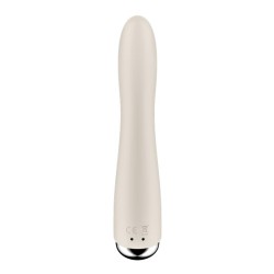 Spinning Vibe 1 Vibrador y Rotador Beige