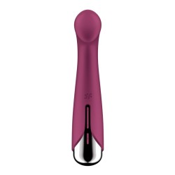 Spinning G-Spot 1 Vibrador y Rotador Rojo