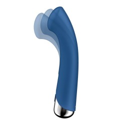 Spinning G-Spot 1 Vibrador y Rotador Azul