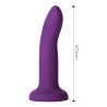 Dildo que Cambia de Color de Púrpura a Rosa Talla M 17 cm