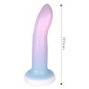 Dildo con Ventosa Color Degrado 13.6 cm