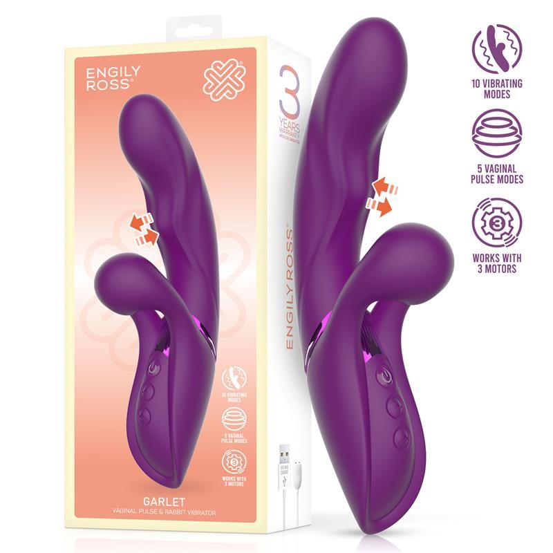 Garlet Vibrador con Bola de Pulsación 3 Motores