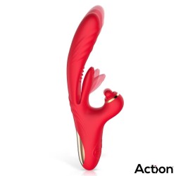 Limbe Vibrador con Lengua Flip-Flap, Bola Percutora y Up and Down