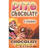 Caja Comic Forma Pene Chocolate Negro 6 unidades