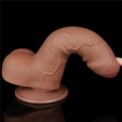 Dildo Sliding Sking 7 Marrón