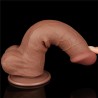 Dildo Sliding Skin 8 Marrón