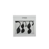 Set de 3 Bolas Kegel Geneva Negro