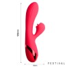 Turna Vibrador USB Rojo