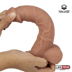 Dildo Realista Silicona Líquida Dual Layer 8