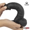 Dildo Realista Silicona Líquida Dual Layer 8 Negra