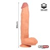 Dildo Realista Dual Layer Retráctil 12