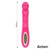 Enles Vibrador con Beating Ball, Thrusting y Función de Calor