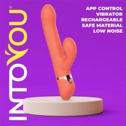 Mindy Vibrador con Anillo de Bolas Up and Down, Finger y Pulsación con APP