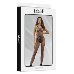 Katia Bodystocking de Rejilla con Patrones Geométricos