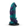 Dildo Dragonfly Púrpura y Verde 22.6 cm - 8.9