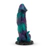 Dildo Dragonfly Púrpura y Verde 22.6 cm - 8.9