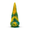 Dildo Tentacle Delight Verde y Amarillo 22.4 cm - 8.8