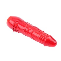 Kit Dildo y Vibrador Hers Dildo Kit Rojo