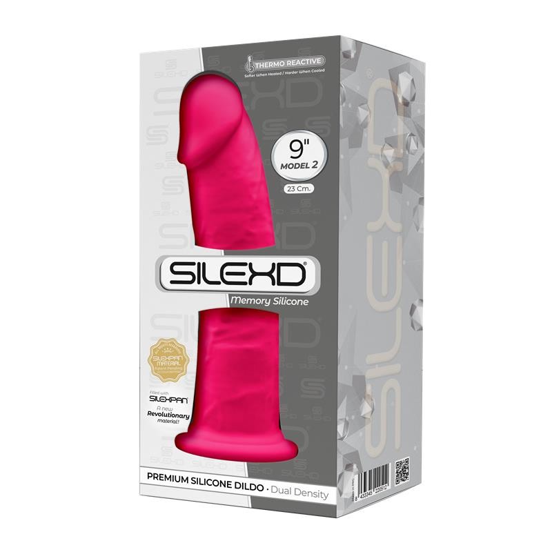 Dildo Dual Density Mod. 2 - 9 Rosa