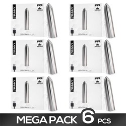 Pack de 6 Sunny Bala Vibradora Recargable por USB