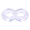 Anillo para el Pene Doble Duo Cock 8 Transparente