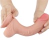 Dildo Dual Layer Piel Deslizante 7.5