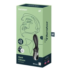 Heat Climax Vibrador con APP Punto G Punto P Función Calor USB Magnético