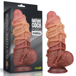 Dildo Dual Layer Tamaño King Nature 9.5