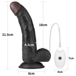 Arnés Ajustable con Dildo 8.5 10 Funciones