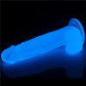 Dildo Lumino 7.5 Luz Azul