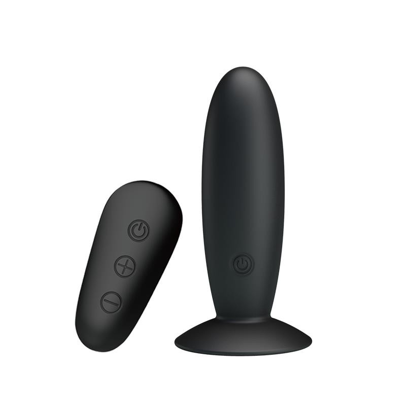 Mr. Play Plug Anal con Vibración y Control Remoto USB