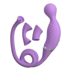 Climax-Her Vibrador y Estimulador con 2 Cabezales