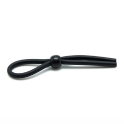 Rimba Latex Play Cordón Ajustable para Pene Color Negro