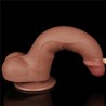 Dildo Sliding Skin 8.5 Marrón