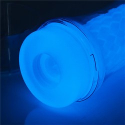 Masturbador Masculino Lumino Luz Azul