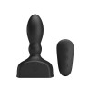 Estimulador Anal Harriet Inflable USB Silicone Negro