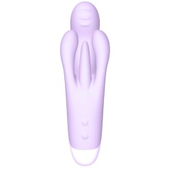 Brightlilac Vibrador Triple Motor Ergonomico USB Silicona