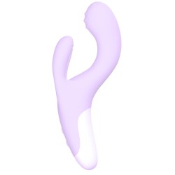 Brightlilac Vibrador Triple Motor Ergonomico USB Silicona