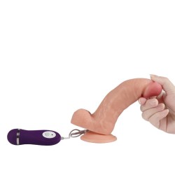 Vibrador Realista Control Remoto Phantom 20 cm