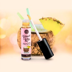 Lip Gloss Vibrant Kiss Sabor Piña Colada