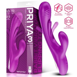 Priya Vibrador con Lengua con Movimiento Flipping