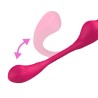 No. TwentyThree Vibrador Doble con Pulsación y Thrusting Flexible 180º