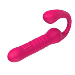 No. TwentyThree Vibrador Doble con Pulsación y Thrusting Flexible 180º