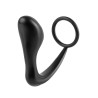 Estimulador Anal Ass-Gasm Cockring Plug  - Color Negro